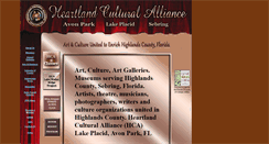 Desktop Screenshot of heartlandculturalalliance.org